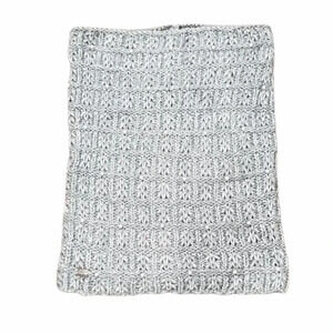 Betsey Johnson Gray Pearl Knit Neck Warmer